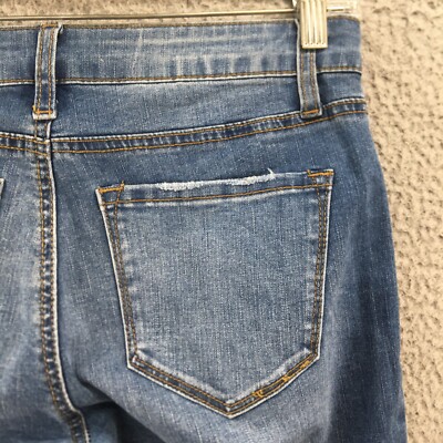 KanCan Skinny Jeans Womens 7 27 (actual 29x29) Blue Denim Mid Rise