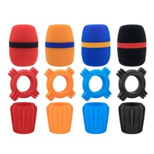 Microphone Sponges Covers Shockproof Rings For Recording Claritys Windshield