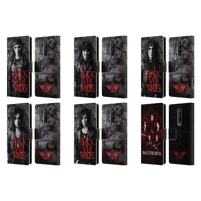 OFFICIAL BLACK VEIL BRIDES BAND MEMBERS LEATHER BOOK CASE FOR ONEPLUS PHONES