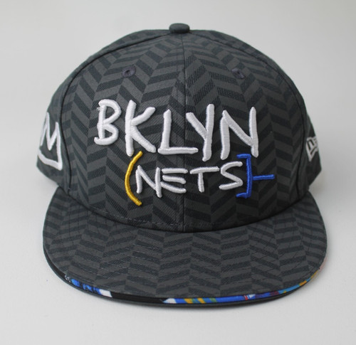 Brooklyn Nets BKLYN New Era 9Fifty Snapback Logoman Hat Cap
