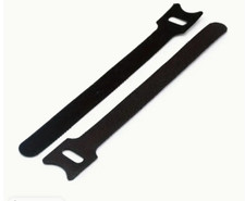 50x Hook type CABLE TIES Hook & Loop Wire Lead Desk Tidy Organiser SMALL SIZE