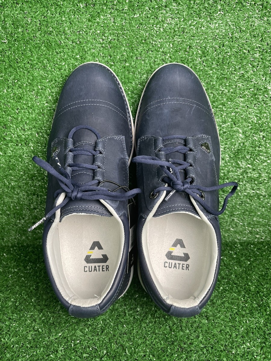 CUATER クエーター ゴルフシューズ THE LEGEND SHOESメンズ Cuater The Legend Travis Mathew Men's Size 10.5 Navy Leather Golf