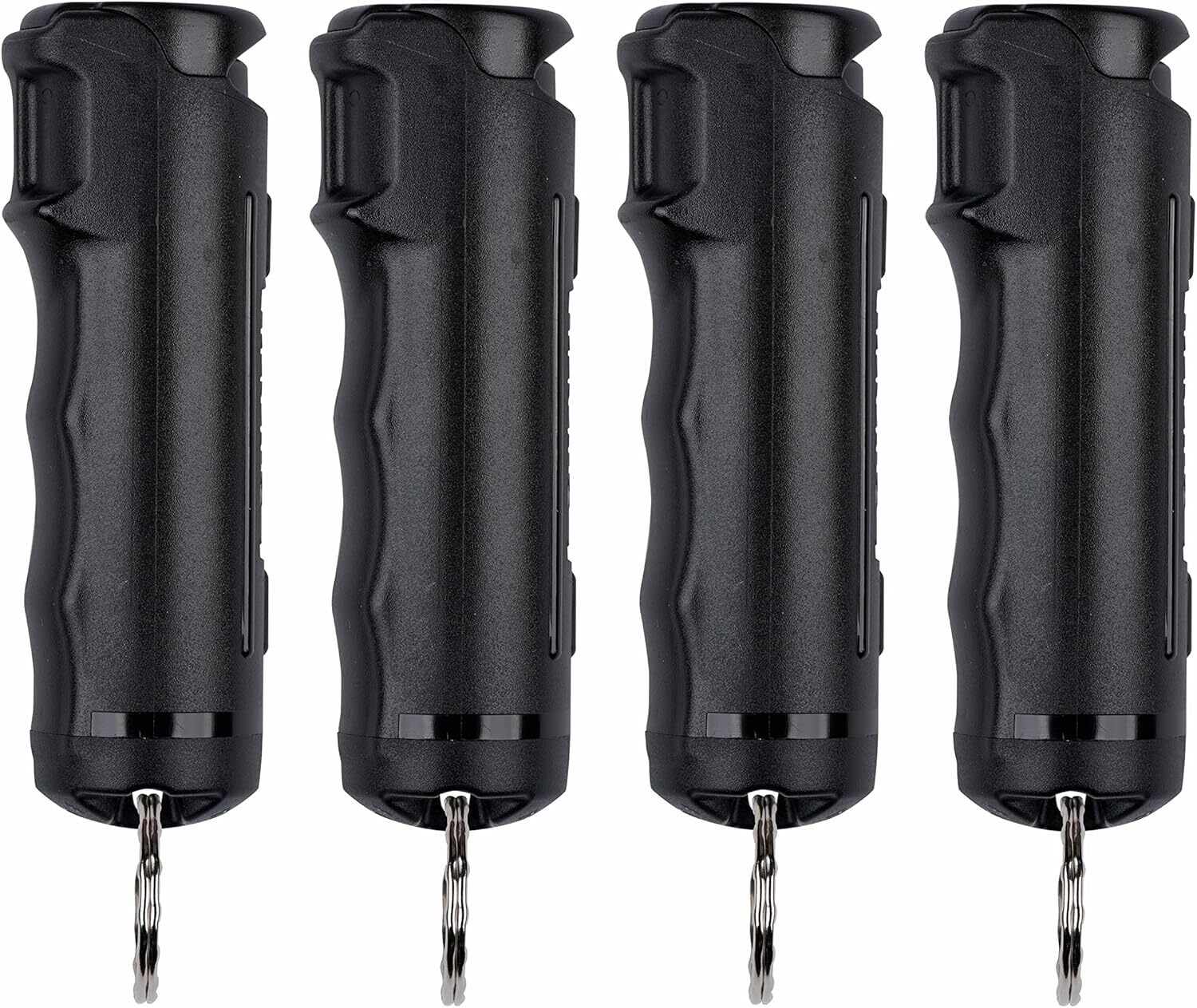 SABRE Pepper Spray with Fast 0.54 Fluid Ounces, Black Spray, 4-Pack