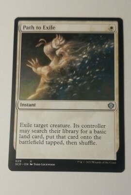 mtg remove cards from exile MTG 1x Path to Exile, NM, Starter Commander Decks, Instant Exile Removal  Land