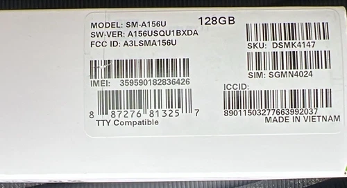 Samsung Galaxy A15 5G - 128 GB - Blue Black (Unlocked)