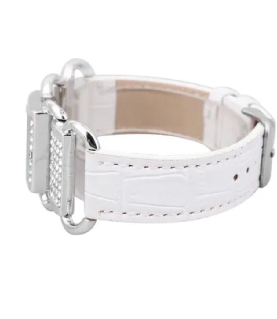 STRADA watch with famous maker austrian crystals, Japanese movement. purple face