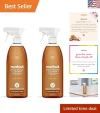 328 oz Total of Plant-Based Daily Wood Cleaner - Almond Scent for All Surfaces