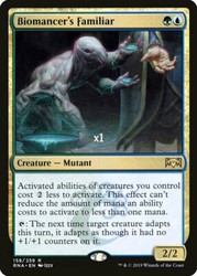 Biomancer's Familiar 158/259 Rare Ravnica Allegiance MTG