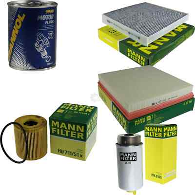 Original MANN-Filter Inspektionspaket Set SCT Motor Flush Motorspülung 11591791