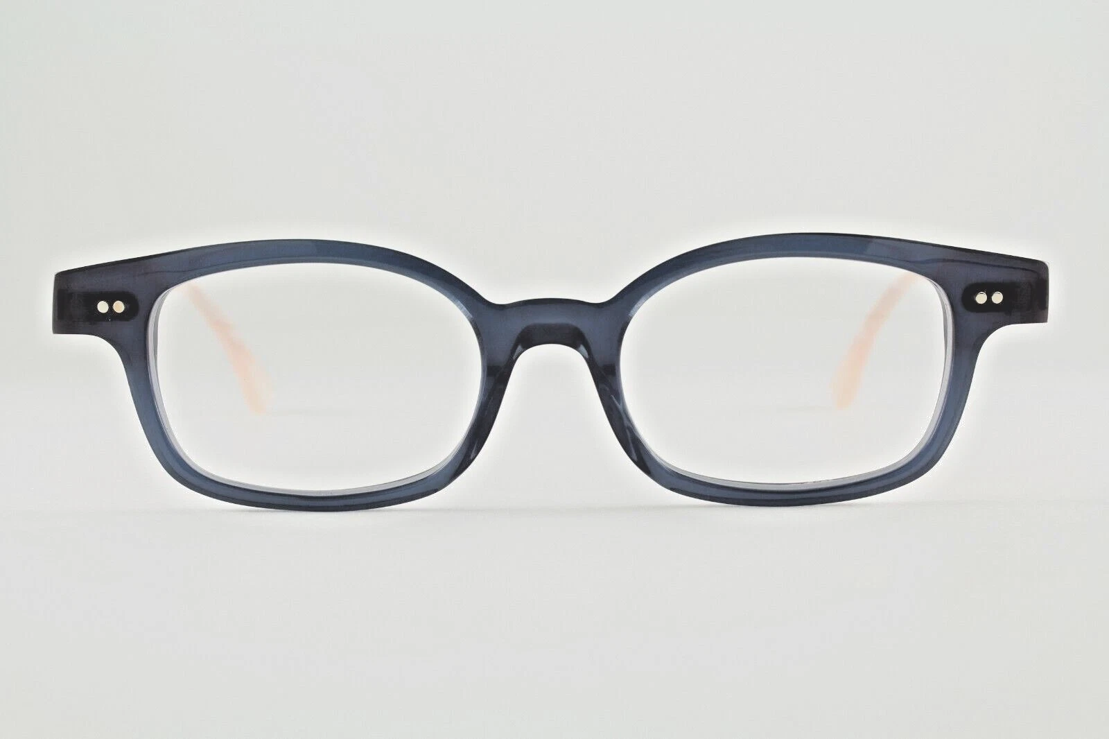 Authentic Anne et Valentin MINIBA 1300 44mm Blue Pink Marble Glasses France