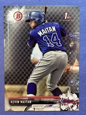 2017 Bowman #BP100 Kevin Maitan
