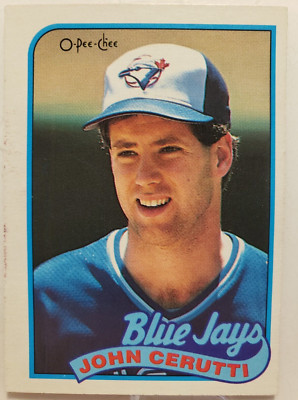 1989 O-PEE-CHEE BASEBALL #347 JOHN CERUTTI