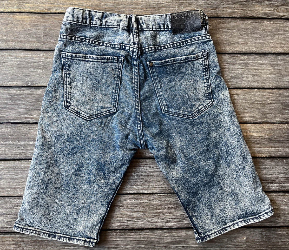 Bermuda jean online garcon 12 ans