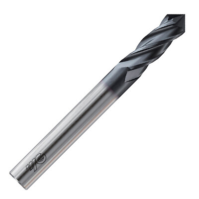 5/16'' Diameter 4 Flute Single End 90Deg Point Angle YGBasiX Carbide Drill-Mill
