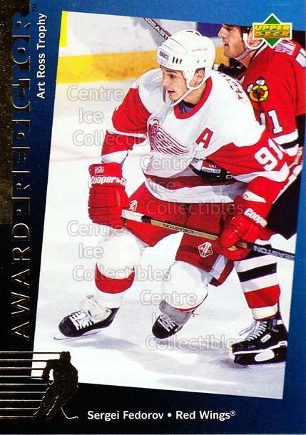 1994-95 Upper Deck Predictor Hobby Exchange Gold #18 Sergei Fedorov
