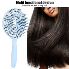 Hair Detangling Brush Round Soft Straightening Salon Detangler Hair Comb for