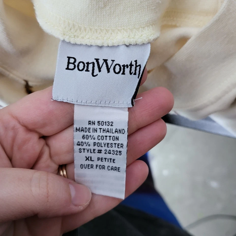 Suéter suéter para mujer Bonworth de hilo texturizado talla XL pequeño Foto 4 de 4