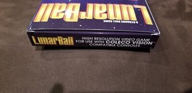 COLECOVISION LUNAR BALL HOMEBREW RARE COMPLETE CIB MSX PORT SGM REQUIRED
