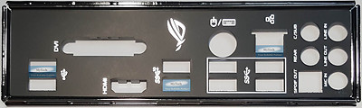 ASUS I/O IO SHIELD BLENDE HALTERUNG STRIX Z270H GAMING, STRIX Z370-H GAMING