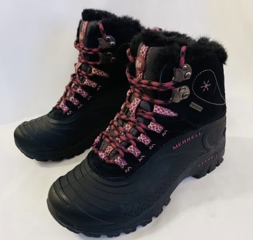 Merrell Performance Winter Boots Black Women's Bo… - image 3