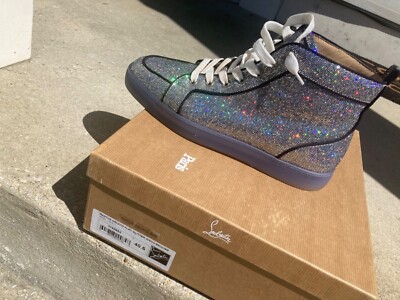 Christian Louboutin men’s shoes original box. Authentic Christian Louboutin Beige Shoe Box - multiple  main image 4