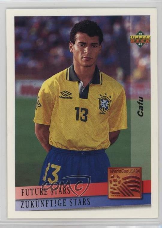 1993 Upper Deck World Cup 94 Preview English/German Future Stars Cafu #130