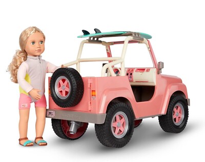 Our Generation Off-Roader 4x4 Doll Vehicle with Electronics Jeep