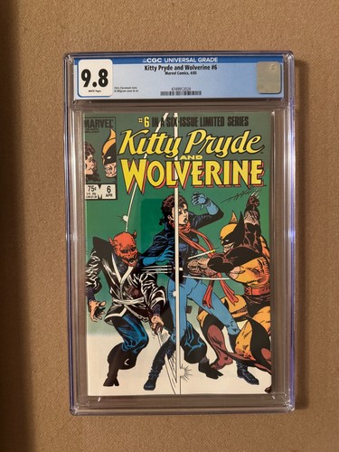 Kitty Pryde and Wolverine #6 CGC 9.8 WP