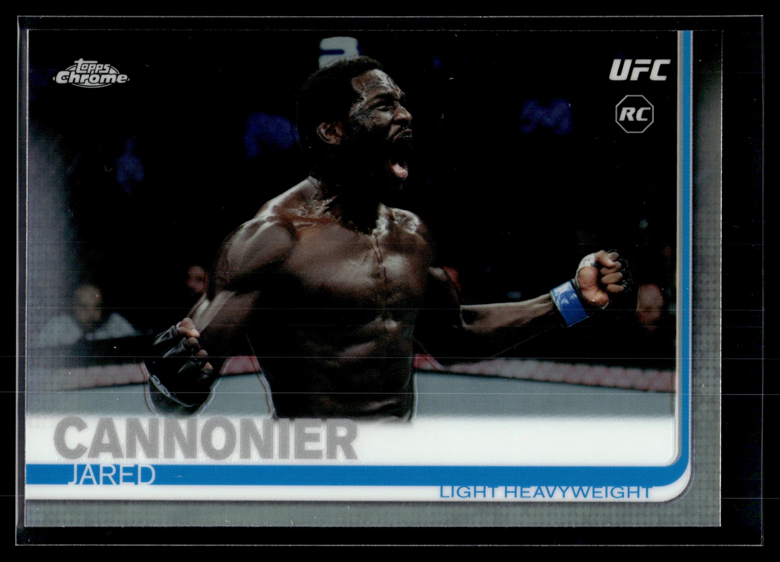 Jared Cannonier 2019 Topps Chrome UFC Refractor Card #98