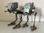 Star Wars 1995 AT‑ST Walker: Set Of 2. Incomplete. Read For Details.