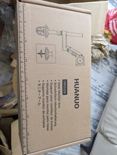 HUANUO Single Monitor Arm 13–32″ Desk Mount, Gas Spring, VESA 75/100