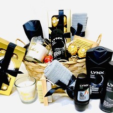 MENS HAPPY BIRTHDAY TOILETRIES SET FILLED GIFT HAMPER READY TO GIFT FOR HIM  