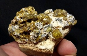 2.5" Grossular GARNET from Diakon, Kayes Region, Mali