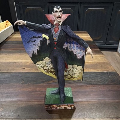 Jim Shore Love at First Bite Vampire Count Dracula 12'' Figurine Heartwood Creek