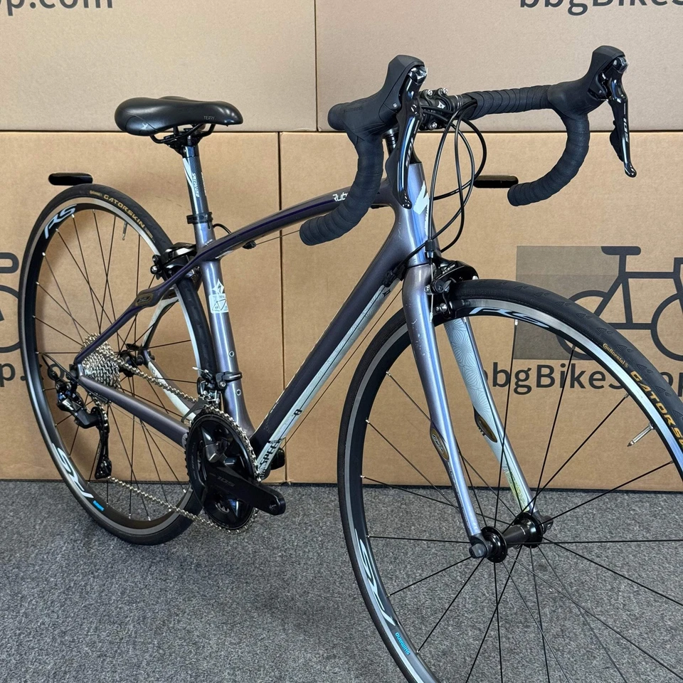 Bicicleta de carretera Specialized Ruby Sport usada, 11 velocidades, carbono para mujer-2012, 48 cm (50 cm) Foto 4 de 4