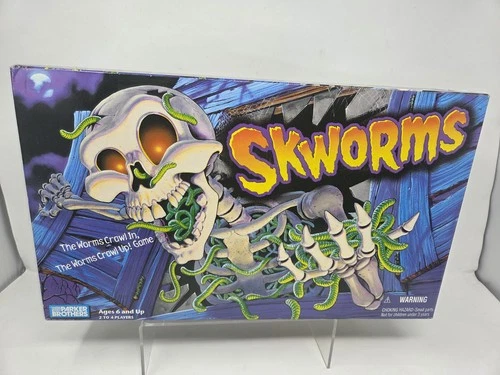 Skworms 1996 Parker Brothers Game Skeleton Worms Vintage - New/Sealed