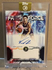 2025-26 Topps 3 Basketball Koby Brea 39/49 Auto Relic RC Fresh Force Suns