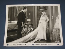 1931 Original Universal FRANKENSTEIN Horror Movie Still BORIS KARLOFF Mae Clarke
