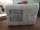 NEW- Royale Linen- 24 Flour Sack Kitchen  Dish Towels 33"x38" White 100% Cotton  — photo 1