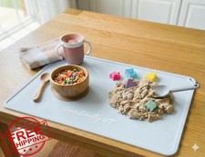 Sensationally OT Blue Silicone Toddler Placemat