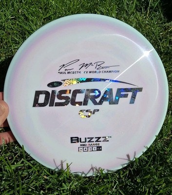 Discraft Buzzz w/ Bee Foil   ESP & Halo - Paul Mcbeth 6x World Champion Edition