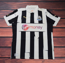 Puma Jersey Newcastle Camisa Virgen Negro Rayas Talla L