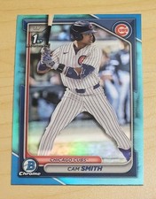 2024 Bowman Draft - Chrome Cam Smith #BDC-67 Sky Blue Refractor (RC)