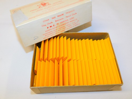 PMC Perfection Master Tailor Marking CRAYONS for Line Cutting 40pc YELLOW GOLD