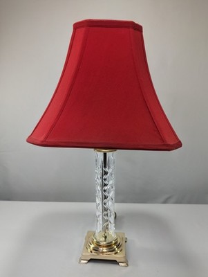 Waterford Killarney (Kinsale) Fine Cut Crystal Table Lamp - Absolutely Mint!!!