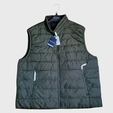Jos A. Bank Men's Reversible Puffer Vest Deep Depths • XL  NWT  2 in 1  MSRP $89