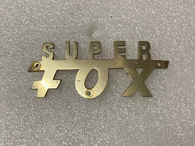 NSU logo Sign Zeichen Super Fox Schild Abzeichen Superfox