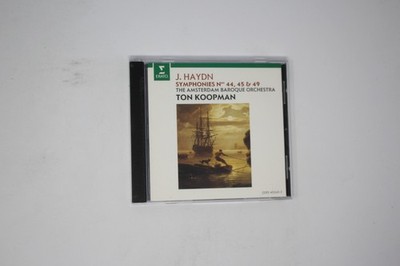 J Haydn Symphonies 44 45 49 Ton Koopman Amsterdam Baroque CD