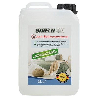 ShieldOn Anti-Bettwanzenspray 3 Liter Nachfüllkanister - hochwirksamer Schutz ge