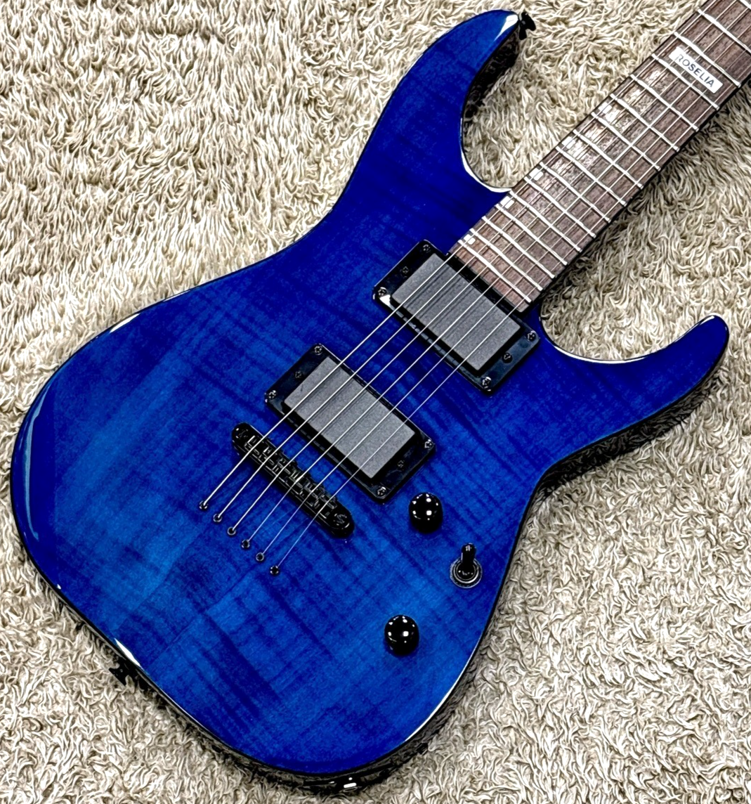 BanG Dream! M-II SAYO See thru Purple Electric Guitar & Guitar